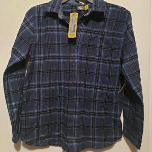 Boys Long Sleeve Flannel Shirt